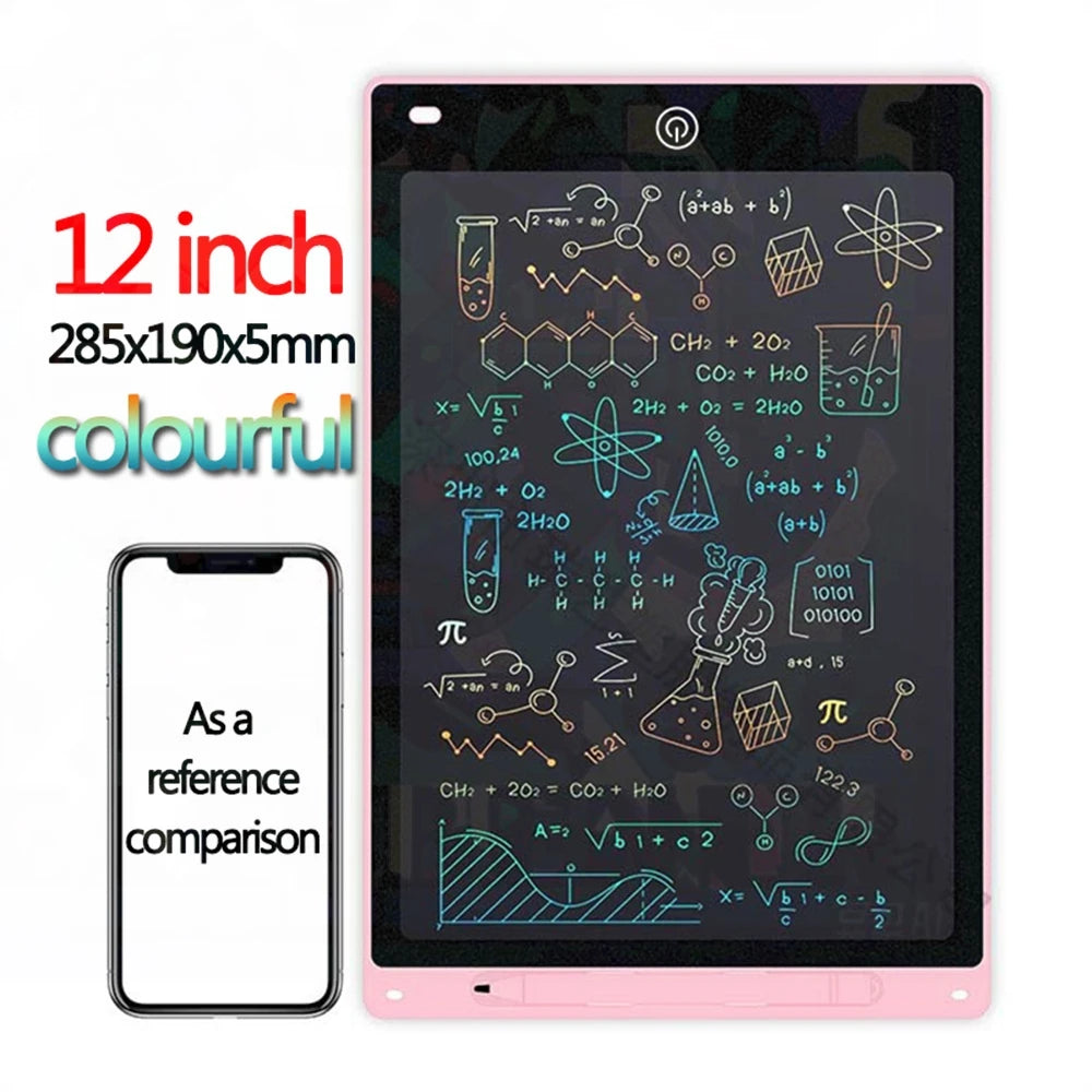 LCD Writing Tablet for Kids - Educational Drawing Board 851012 Inch Art Toy - ZOOMNSTORE