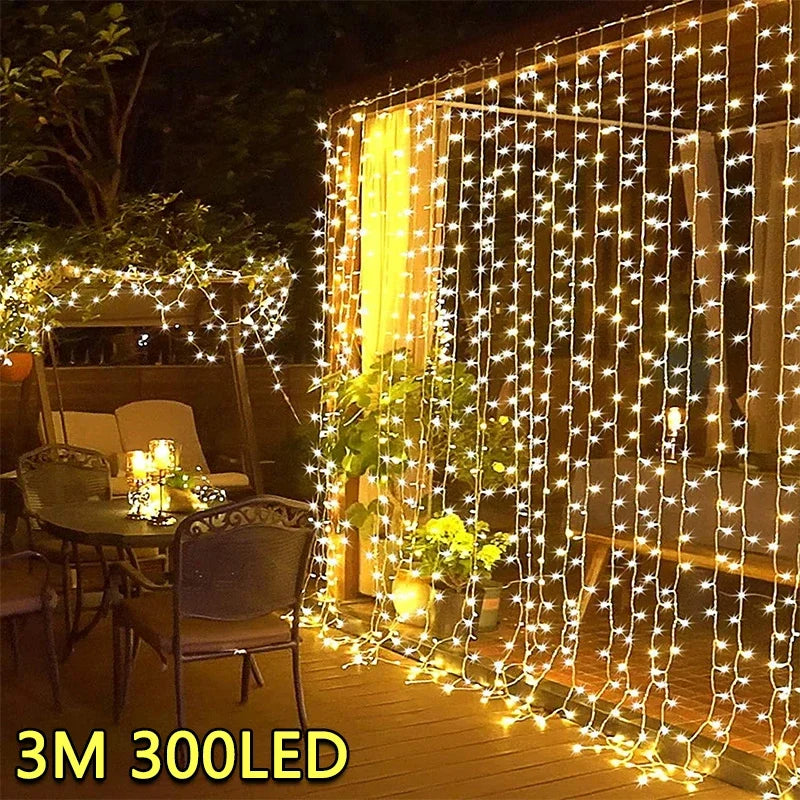 3M LED Fairy String Lights - USB Holiday Garland for Home Garden Christmas Party Wedding - ZOOMNSTORE