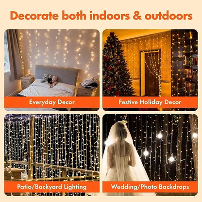 3M LED Fairy String Lights - USB Holiday Garland for Home Garden Christmas Party Wedding - ZOOMNSTORE