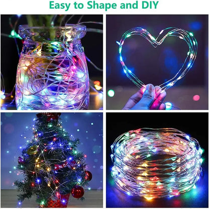 3M LED Fairy String Lights - USB Holiday Garland for Home Garden Christmas Party Wedding - ZOOMNSTORE