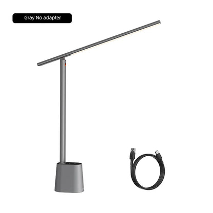 Baseus Dimmable LED Desk Lamp - Foldable Eye Protection Study Light with Smart Brightness Adjustment - ZOOMNSTORE