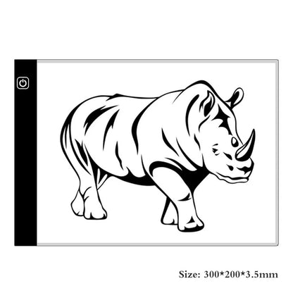 Dimmable A4 LED Drawing Pad - Educational Toy for Kids - ZOOMNSTORE