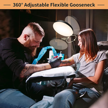 Dimmable LED Floor Lamp - Flexible Gooseneck Reading Light for Indoor Use - ZOOMNSTORE