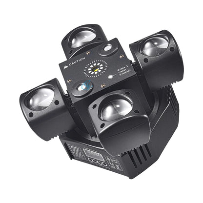 48W LED Moving Head Light - Colorful DMX512 Laser for DJ Party - ZOOMNSTORE