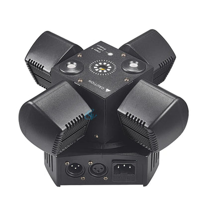 48W LED Moving Head Light - Colorful DMX512 Laser for DJ Party - ZOOMNSTORE