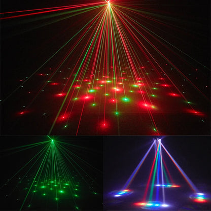 48W LED Moving Head Light - Colorful DMX512 Laser for DJ Party - ZOOMNSTORE