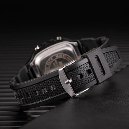 LED Sports Watch Men - Digital Wristwatch With Waterproof Silicone Band & Shock Resistant - ZOOMNSTORE