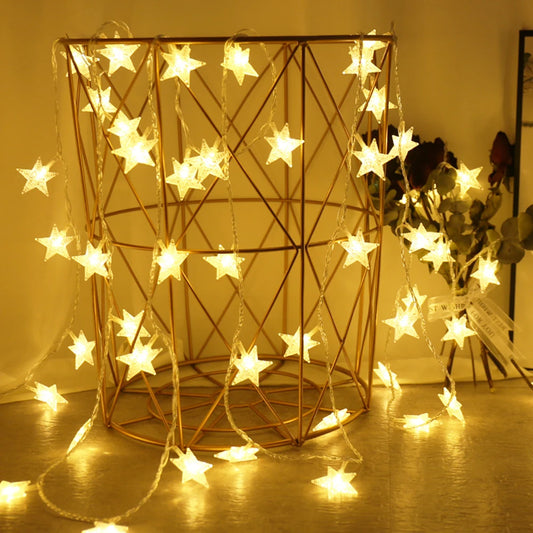 LED String Lights - Outdoor Star Fairy Lights for Party Wedding Garden Christmas Decor - ZOOMNSTORE