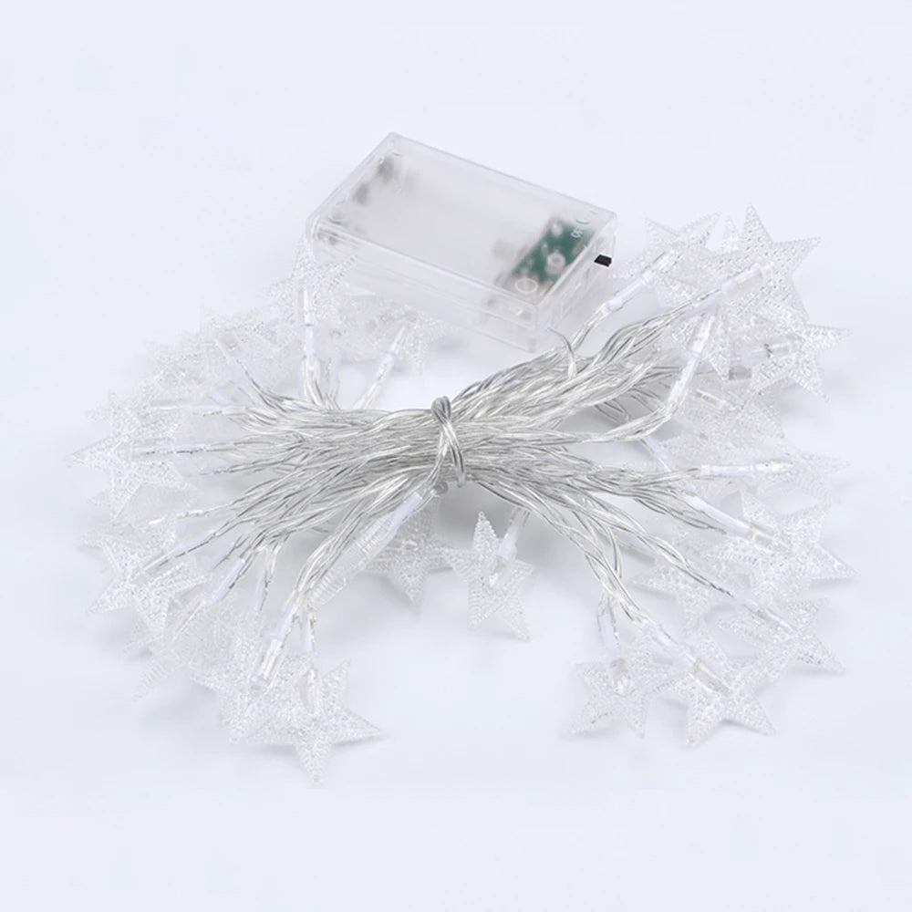 LED String Lights - Outdoor Star Fairy Lights for Party Wedding Garden Christmas Decor - ZOOMNSTORE