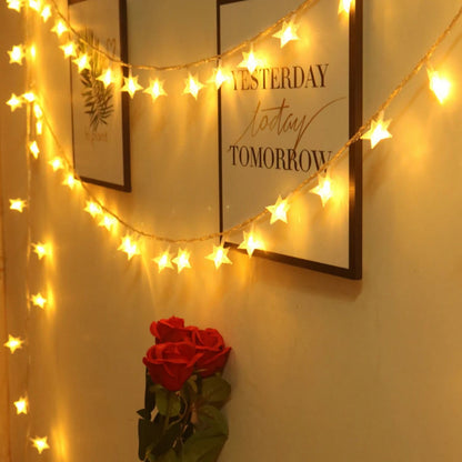 LED String Lights - Outdoor Star Fairy Lights for Party Wedding Garden Christmas Decor - ZOOMNSTORE