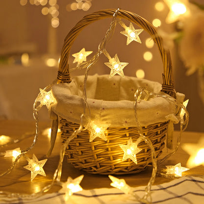 LED String Lights - Outdoor Star Fairy Lights for Party Wedding Garden Christmas Decor - ZOOMNSTORE