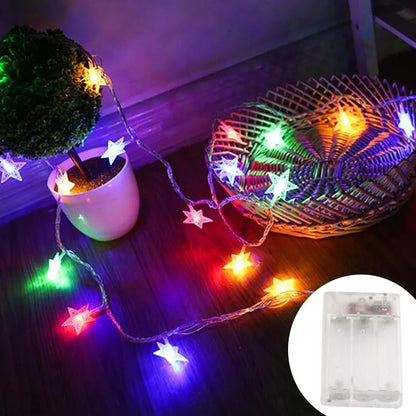 LED String Lights - Outdoor Star Fairy Lights for Party Wedding Garden Christmas Decor - ZOOMNSTORE