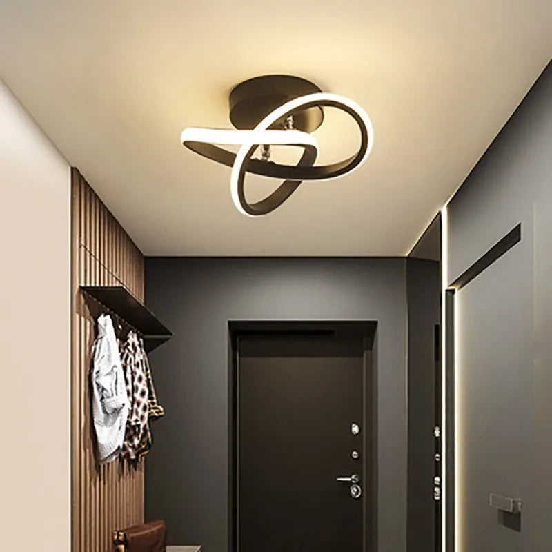 LED Strip Ceiling Lights - Modern Minimalist Living Room  Staircase Decor - ZOOMNSTORE
