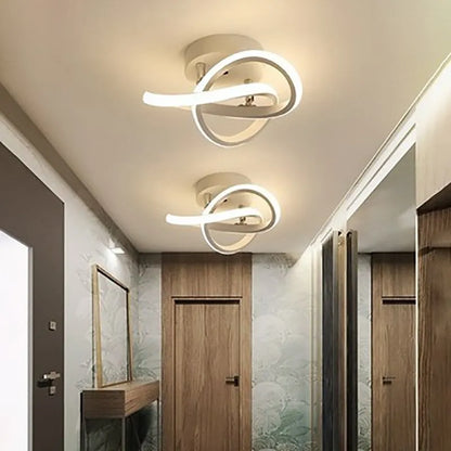 LED Strip Ceiling Lights - Modern Minimalist Living Room  Staircase Decor - ZOOMNSTORE
