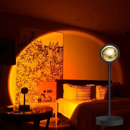 LED Sunset Light Projector - Bedroom Atmosphere Night Light - ZOOMNSTORE