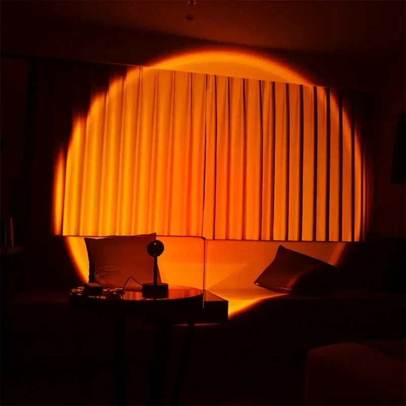 LED Sunset Light Projector - Bedroom Atmosphere Night Light - ZOOMNSTORE