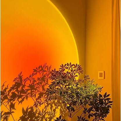 LED Sunset Light Projector - Bedroom Atmosphere Night Light - ZOOMNSTORE