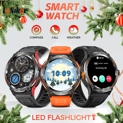 LaNikar Smart Watch 3ATM Waterproof - Sport Fitness Tracker With Heart Rate Monitor & Compass - ZOOMNSTORE