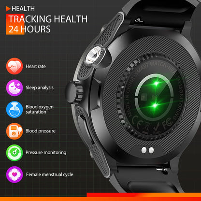 LaNikar Smart Watch 3ATM Waterproof - Sport Fitness Tracker With Heart Rate Monitor & Compass - ZOOMNSTORE