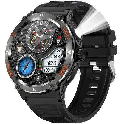 LaNikar Smart Watch 3ATM Waterproof - Sport Fitness Tracker With Heart Rate Monitor & Compass - ZOOMNSTORE