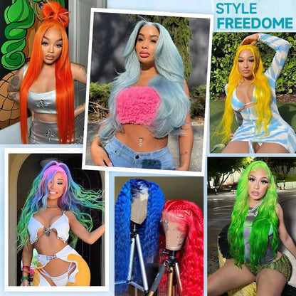 Lace Front Wig 13x6 Blonde Body Wave Human Hair Wig - 200 Density, Natural Hairline, Baby Hair - ZOOMNSTORE