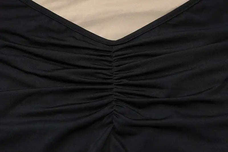 Lace Halter Maxi Dress - Black Backless Slim Fit Sleeveless Party Gown - ZOOMNSTORE