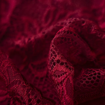 Luxury Floral Lace Panties Set - Sexy Hollow Briefs for Women - ZOOMNSTORE