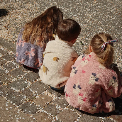 Lambswool Jacket for Baby Girls - Cartoon Outerwear for Kids 1-9Y - ZOOMNSTORE