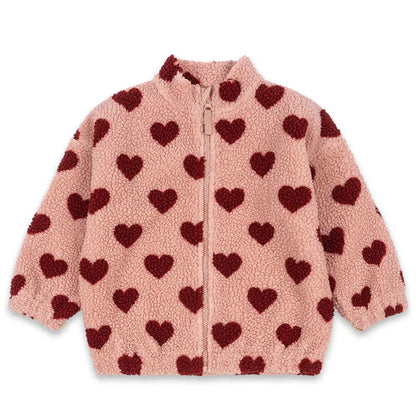 Lambswool Jacket for Baby Girls - Cartoon Outerwear for Kids 1-9Y - ZOOMNSTORE