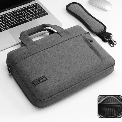 Laptop Sleeve Bag for 14-17 inch MacBook AirPro Huawei Asus Dell - Shoulder Handbag Briefcase - ZOOMNSTORE