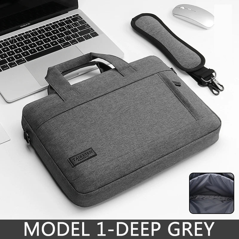Laptop Sleeve Bag for 14-17 inch MacBook AirPro Huawei Asus Dell - Shoulder Handbag Briefcase - ZOOMNSTORE