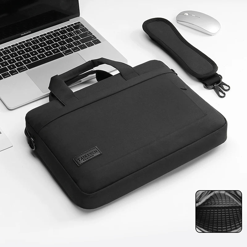 Laptop Sleeve Bag for 14-17 inch MacBook AirPro Huawei Asus Dell - Shoulder Handbag Briefcase - ZOOMNSTORE