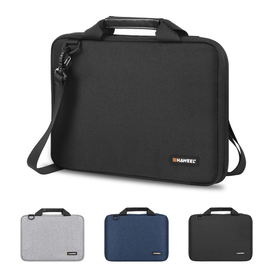 Laptop Briefcase Crossbody Bag - Fits 13-16 inch MacBook Lenovo ThinkPad ASUS HP - ZOOMNSTORE