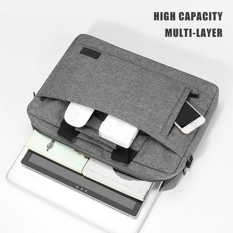 Laptop Sleeve Bag for 14-17 inch MacBook AirPro Huawei Asus Dell - Shoulder Handbag Briefcase - ZOOMNSTORE