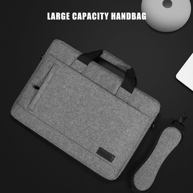Laptop Sleeve Bag for 14-17 inch MacBook AirPro Huawei Asus Dell - Shoulder Handbag Briefcase - ZOOMNSTORE