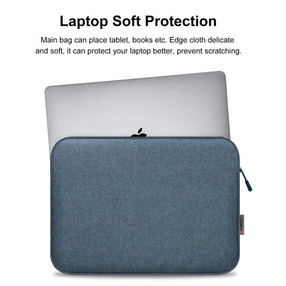 Laptop Sleeve Case - 16 inch Zipper Briefcase for 15-167 inch Laptops - ZOOMNSTORE