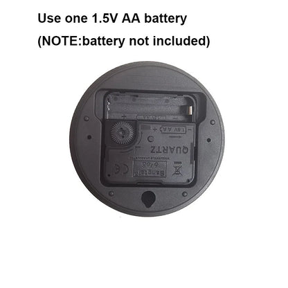 Large 3D Number Wall Clock - DIY Home Decoration for Living Room Bedroom Study Hotel - ZOOMNSTORE