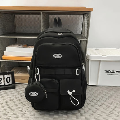 Large Capacity Sports Backpack - Junior High School Travel Bag - ZOOMNSTORE