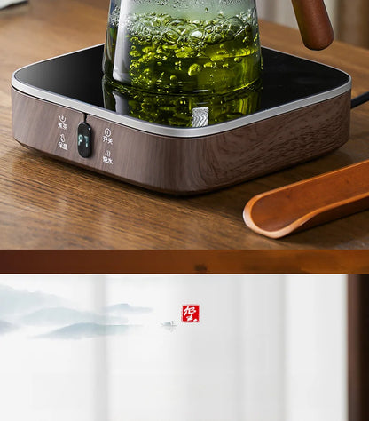 Large Capacity Dividing Teacup with Removable Glass Inner Tank - Tea Ceremony Water Separation Filter - ZOOMNSTORE