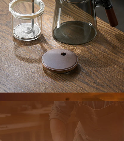 Large Capacity Dividing Teacup with Removable Glass Inner Tank - Tea Ceremony Water Separation Filter - ZOOMNSTORE