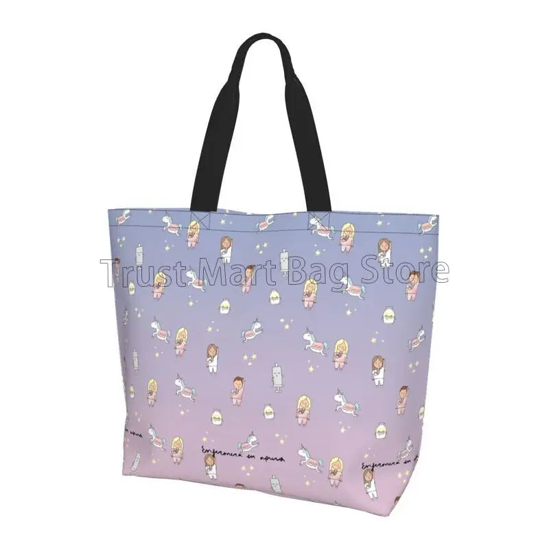 Large Capacity Tote Bag - Durable Polyester Shoulder Tote For Women’s Grocery - ZOOMNSTORE