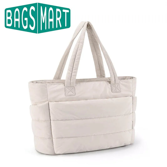 Large Capacity Tote Bag - Versatile Womens Handbag for Work School and Shopping - ZOOMNSTORE