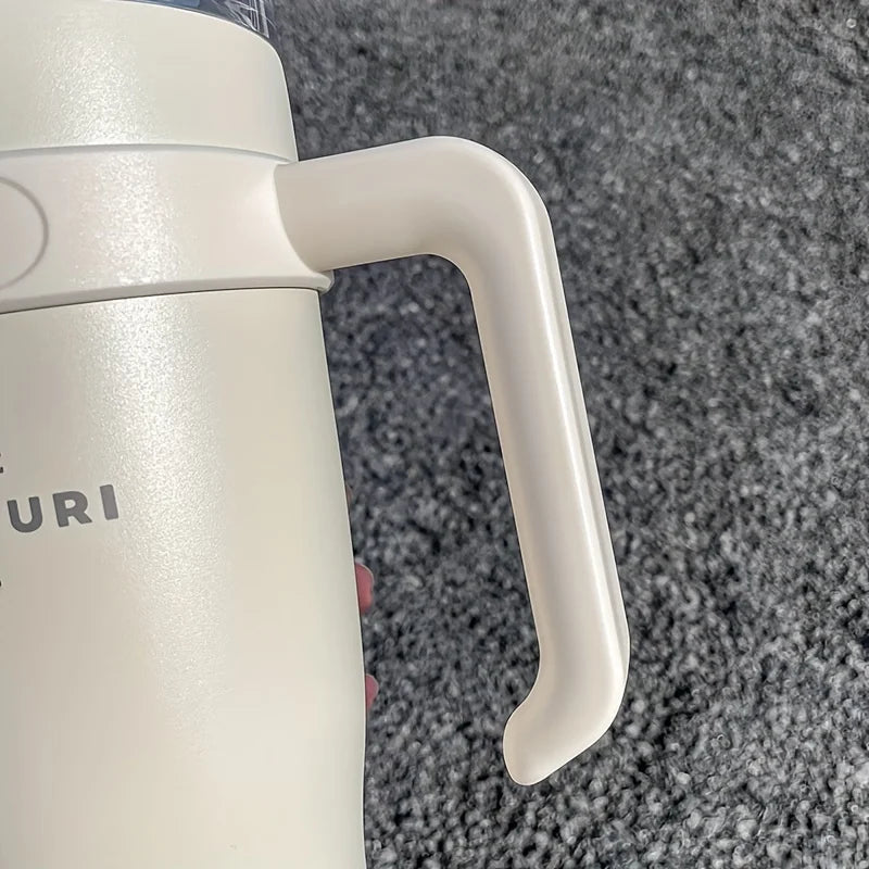 Large Capacity Water Cup - Stainless Steel Ice Tumbler with Car Insulation - ZOOMNSTORE