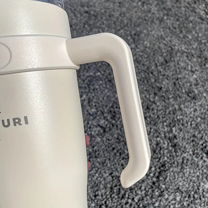 Large Capacity Water Cup - Stainless Steel Ice Tumbler with Car Insulation - ZOOMNSTORE