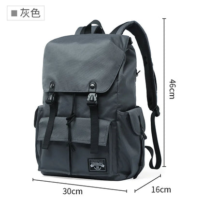 Large Capacity Waterproof Drawstring Backpack - Durable Oxford Travel Bag for Men and Students - ZOOMNSTORE