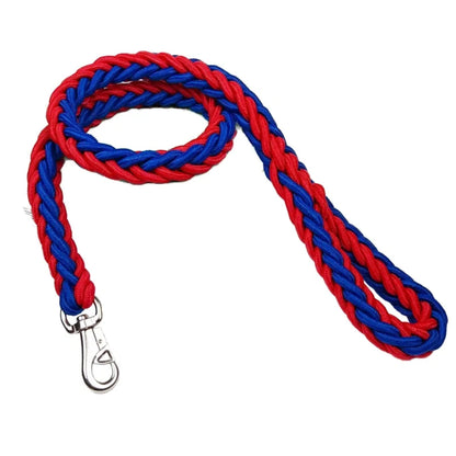 Large Dog Leash - Thick Nylon Braided Traction Rope for Bulldogs Rottweilers and Hounds - ZOOMNSTORE
