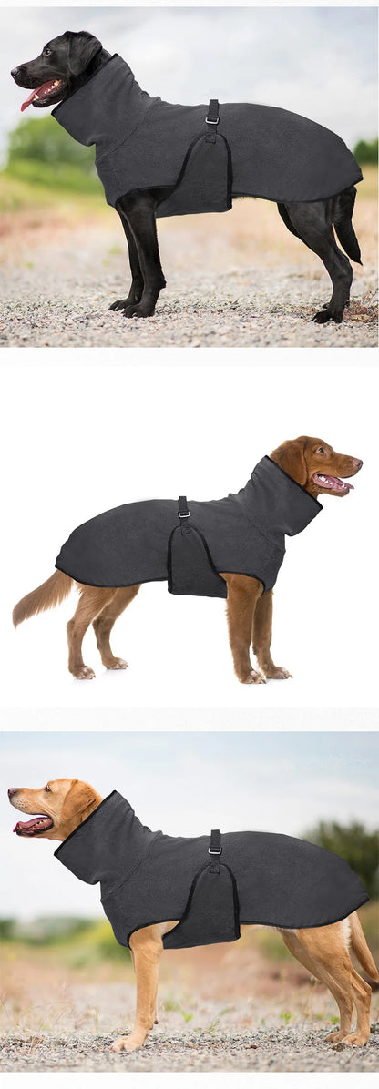 Large Dog Winter Jacket - Insulated Polyester Vest for Medium Large Dogs | Warm Dog Coat - ZOOMNSTORE