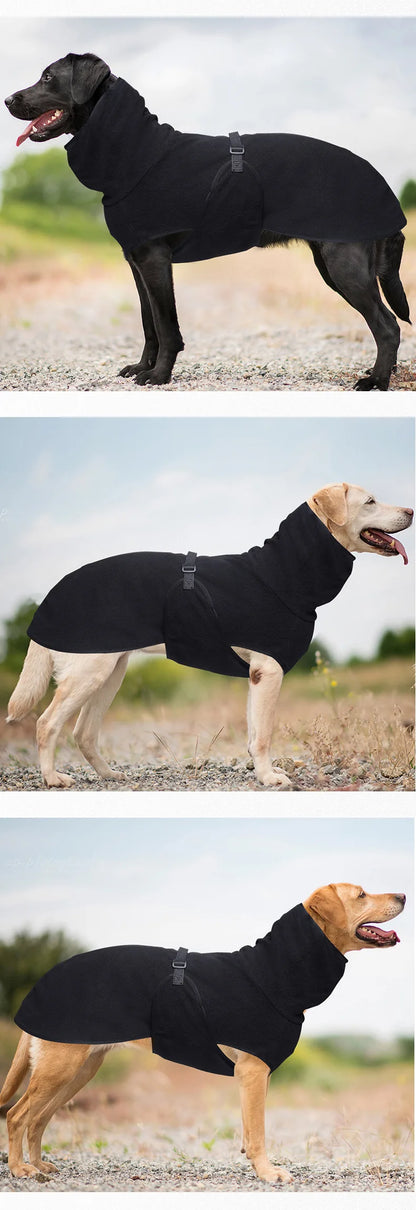 Large Dog Winter Jacket - Insulated Polyester Vest for Medium Large Dogs | Warm Dog Coat - ZOOMNSTORE