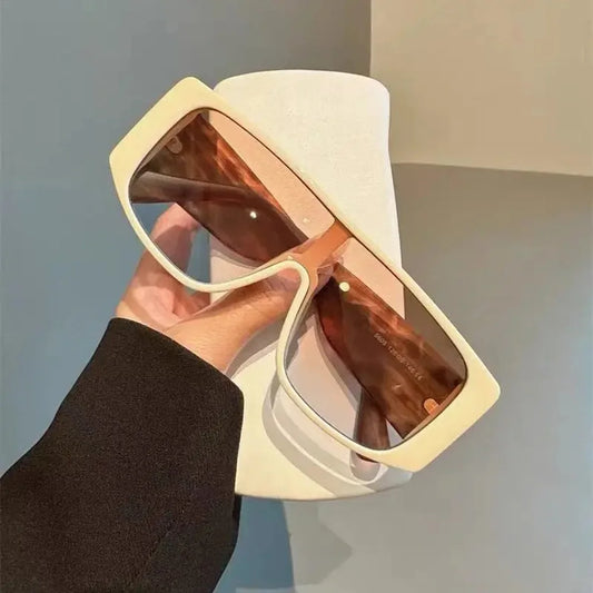 Luxury Retro Square Sunglasses - UV400 Fashion Eyewear for Men and Women - ZOOMNSTORE