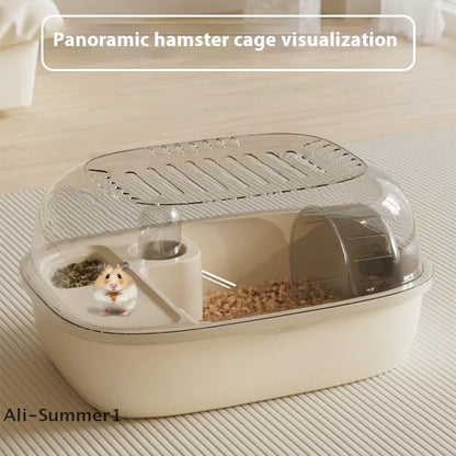 Large Hamster Cage – Spacious 2 Layer Hamster Habitat With Durable Bite Resistant Design - ZOOMNSTORE